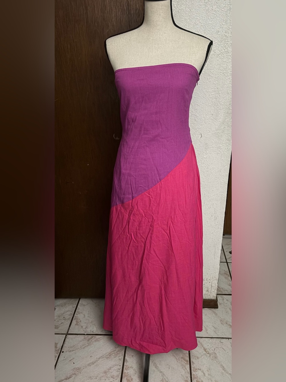 Sugarlips strapless Maxi Dress  size S